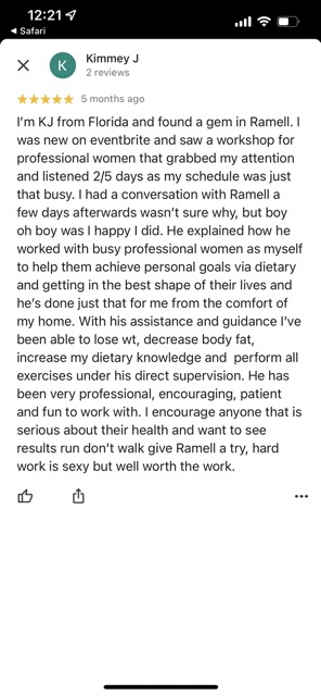 Ramell Taylor, weight-loss coach specializing in sustainable programs for busy women